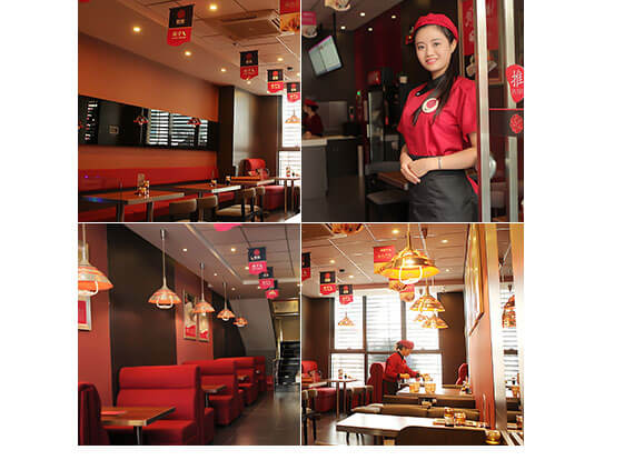 惠美餃子門(mén)店內(nèi)形象